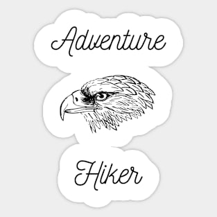 Adventure Hiker Sticker